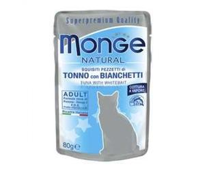 MONGE NATURAL TONNO/ACCIUGH80G