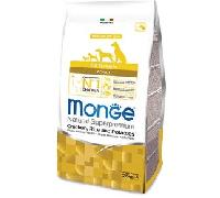 Monge Pollo Riso E Patate Cibo Secco Per Cani Adulti Sacco 2,5 Kg