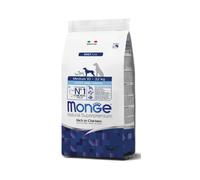 Monge Natural Medium Puppy & Junior Ricco di Pollo: 12 kg