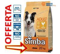 Simba - Cibo per Cane - Crocchette con Pollo - 20 Kg - 2+ sacchi