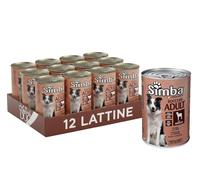 Monge Simba Bocconcini Adult Agnello Umido Cani Lattina 1230g 12 Pezzi