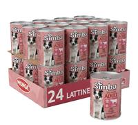 Monge Simba Bocconcini Adult con Vitello Alimento Umido Cani 415g 24 Pezzi