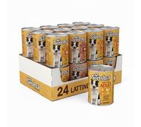 Monge Simba Bocconcini Adult Pollo e Tacchino Alimento Umido Cani 415g 24 Pezzi