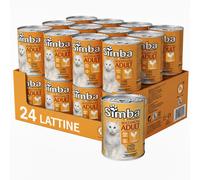 Monge Simba Bocconcini Adult Pollo Umido Gatti Salsa Gusto Naturale 10kg 24 Pezz