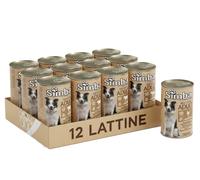 Monge Simba Bocconcini Adult Selvaggina Umido Cani Lattina 1230g 12 Pezzi