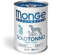 MONGE SOLO MONOPROTEICO CANE GR.400 - KIT DA 12 PZ + TRASPORTO GRATIS