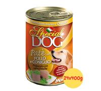 Monge Special Dog All Breeds Adult Paté con Pollo e Coniglio 24x400g Umido cani
