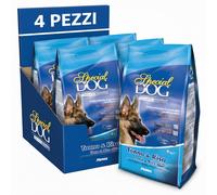 Monge Special Dog Crocchette Adult Tonno e Riso Secco Cani 16kg 4 Pezzi