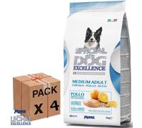 Monge Special Dog Exc Crocchette Pollo Adult Medium 4x3kg 12kg