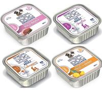 Monge Special Dog Excellence ADULT Mangime Umido per Cani, Mix Pack, Anatra, Selvaggina, Maiale, Pollo - Pacco da 8 x 150gr