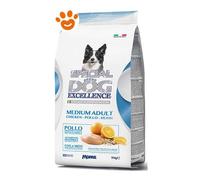 Monge - Special Dog - MEDIUM ADULT - pollo con Riso, Semi di Lino e Agrumi - 3kg