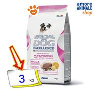 Monge Special Dog Excellence Monoprotein Adult Medium con Maiale Cani 3 Kg