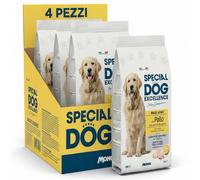 Monge Special Dog Excellence Pollo e Riso Adult Maxi Secco Cani 12kg 4 Pezzi