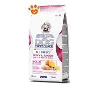 Monge Special Dog Excellence Puppy junior All Breeds con Pollo - Monge Special Dog Excellence Puppy junior All Breeds con Pollo - Sacco Da 1,5 Kg