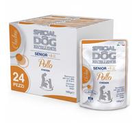 Monge Special Dog Excellence Senior Bocconcini con Pollo Alimento Umido 100g 24