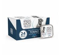 Monge Special Dog Fresh Patè e Bocconcini Tonno Alimento Umido Cani 150g 24 Pezz