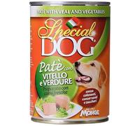 MONGE SPECIAL DOG PATE' 12 PEZZI DA 400 GR CARNE VITELLO/VERDURE CANI ADULTI