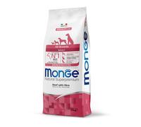 Monge Speciality Line All Breeds Adult Monoprotein crocchette per cani - manzo, riso 12 kg