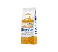 Monge superpremium all breeds adult monoproteico tacchino, riso e patate KG 12