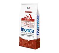 Monge superpremium cane puppy agnello 2,5 - 12 kg crocchette per cuccioli lamb