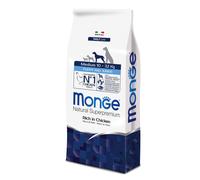 Monge Natural Medium Puppy & Junior Ricco di Pollo: 12 kg