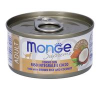 Monge Supreme Adult Tonno Con Riso Integrale Cocco Gatti Adulti 80 g M