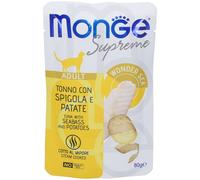 Monge Supreme Adult Tonno Con Spigola E Patate Gatti - Risparmia il 10