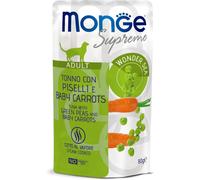 Monge Supreme Cat Busta Multipack 24x80G TONNO CON PISELLI