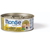 Monge Supreme Cat Sterilised Lattina Multipack 24x80G TONNO CON RISO E LONGAN
