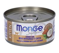 Monge Supreme Kitten Tonno Con Riso Integrale Cocco Gattini 5x80 g