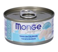 Monge Supreme Sterilised Tonno Con Calamari Gatti Sterilizzati 80 g Ma