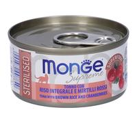 Monge Supreme Tonno Riso Integrale e Mirtilli Rossi Cibo Umido