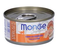Monge Supreme Sterilised Tonno Granchio Gatti Sterilizzati - Risparmia