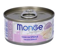 Monge Supreme Tonno SpigolaCibo Umido Gatti Adulti Sterilizzati