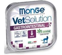 100 g Monge VetSolution Gatto Gastrointestinal Alimento Dietetico Completo Cibo Umido in Caso di Disturbi Gastrointestinali con Pollo Grain Free