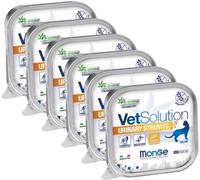 Monge Vet Solution Gatto Urinary Struvite Vaschetta 100G KIT RISPARMIO 6X100G