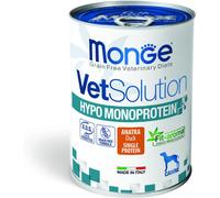 Monge VetSolution Cibo Umido per Cane Ipoallergenico Monoproteico Anatra 400 g