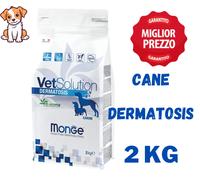 MONGE VETSOLUTION DOG DERMATOSIS 2 KG.