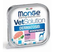 Monge VetSolution Canine Dermatotis Monoprotein Grain Free 150 gr Maiale - confezione da 6 pezzi - 1° ORDINE? scegli lo sconto BZR5 / BZR20 + 200 punti fedeltà