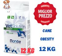 MONGE VETSOLUTION OBESITY Crocchette Cane Sacco da 12kg - 12 kg