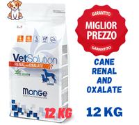Monge Dog VetSolution Renal and Oxalate - Monge Dog VetSolution Renal and Oxalate - Offerta [PREZZO A CONFEZIONE] Quantità Minima 2, Sacco Da 12 Kg