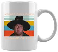 Mongo Only Pawn In Game Of Life 80s Tazza Bianca in Ceramica Caffè Tè Tazza d'acqua Ufficio Casa White Ceramic Mug