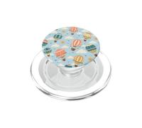 Mongolfiera, cielo, modello, nuvole, sole, avventura, viaggio PopSockets PopGrip per MagSafe
