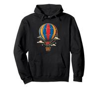 Mongolfiera Volo Felpa con Cappuccio