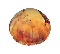 Mongolfiere volanti Cuffia da a riutilizzabile - cuffia da a a doppio strato impermeabile, elastica, ecologica per uso quotidiano