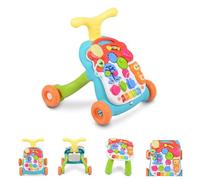 Moni Baby Walker Music N5218 Play Table Music Panel Melodies Lights Sounds, colorazione:arancione