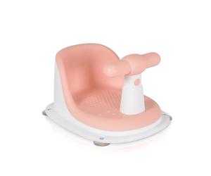Moni Bernie Seggiolino da Bagno Rosa, Antiscivolo, Sicurezza e Comfort