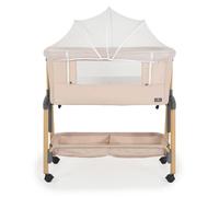MONi Adoro - Lettino Culla Neonato Fianco Letto Co-sleeping Ruote Green