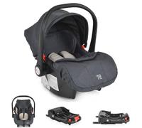 Moni sedile auto Trio Set con base Isofix Royal, i-Size (40-87 cm), adattatore, colorazione:beige