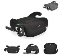 Moni seggiolino bambini, seggiolino di rialzo i-Jet (125-150cm) gruppo 3, isofix, colori:nera